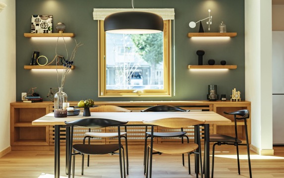 ダイニングの内装