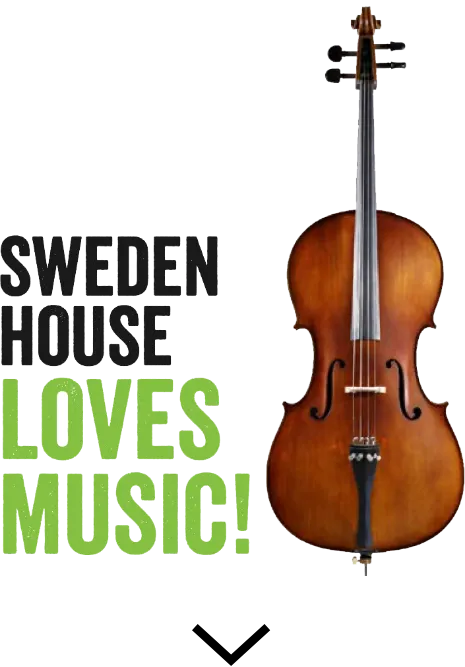 SWEDENHOUSE LOVES MUSIC!