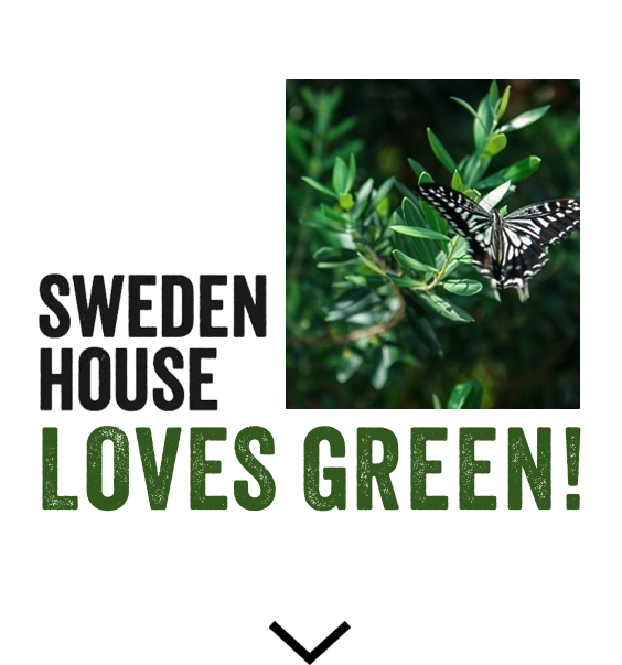 SWEDENHOUSE LOVES GREEN!