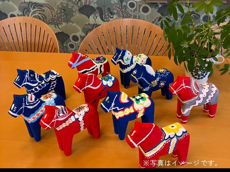 ダーラナホース絵付け教室【静岡モデルハウス】