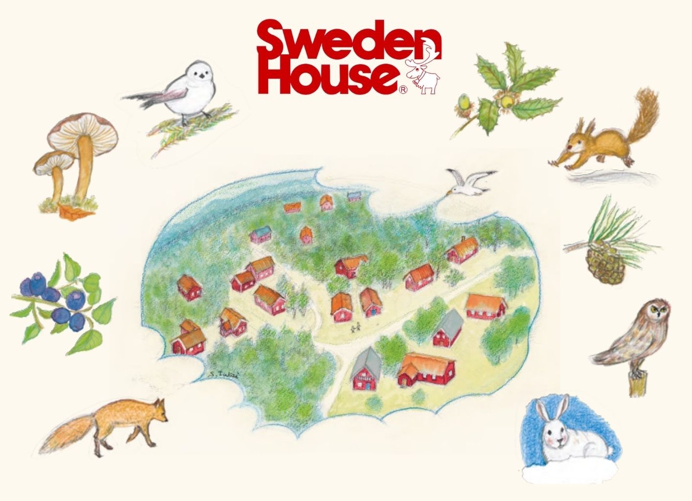 深井せつ子原画展 in 水戸モデルハウス【ワークショップ要予約】